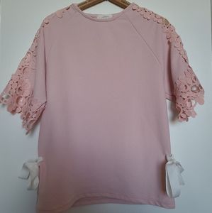 🌸J.Dress - Pink Cut Out Top - Size L